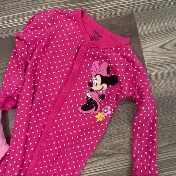Disney.‎ bundle of Baby Girl Footsies and Onesies Pajamas. 18 Months - Picture 2 of 9